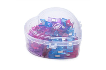 Stoffclips 2,6cm, Herzbox, 40 Stück, Prym Love, Art. 610185